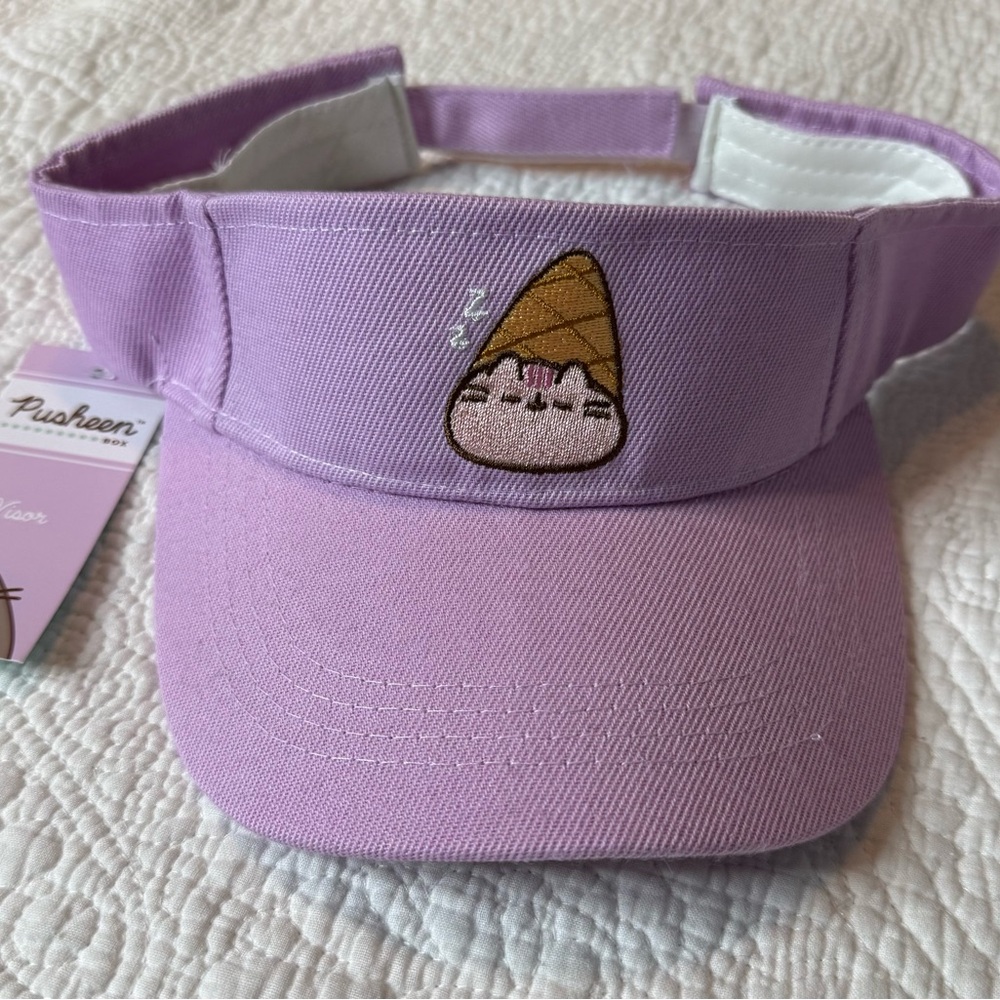 Pusheen Lavender Ice Cream Visor
